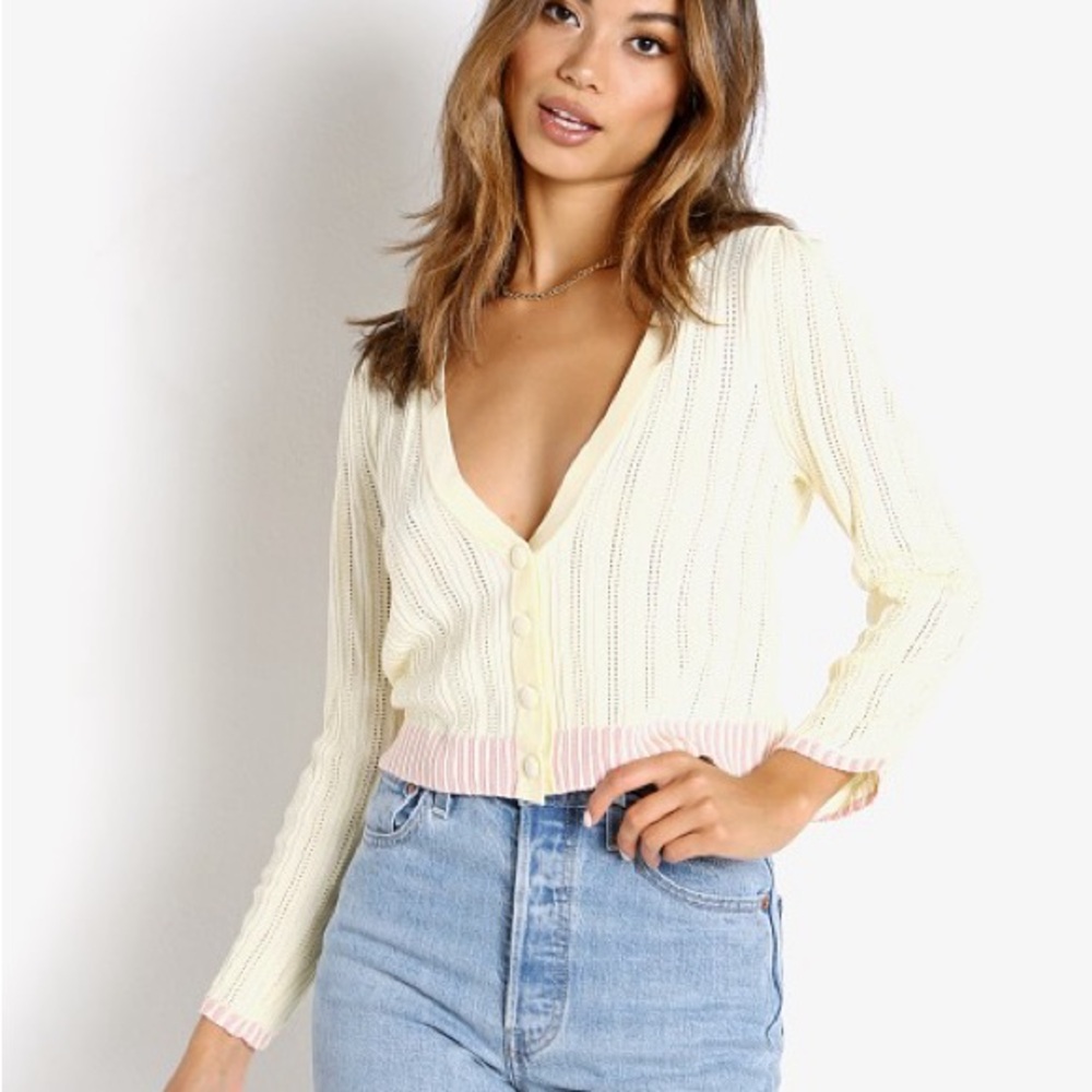 For Love and Lemons Rhea Cardigan - Picture 2 of 3